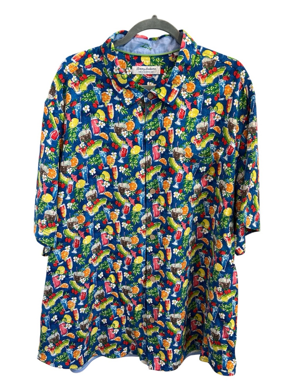 Tommy Bahama Veracruz Cay XXXLT Tropical Cocktail Hawaiian Camp Shirt